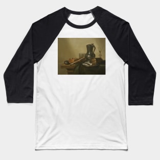 Tobacco Still Life by Willem Claeszoon Heda Baseball T-Shirt